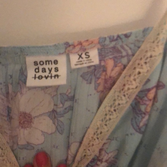 Beautiful Some days floral maxi dress never worn - Picture 3 of 3